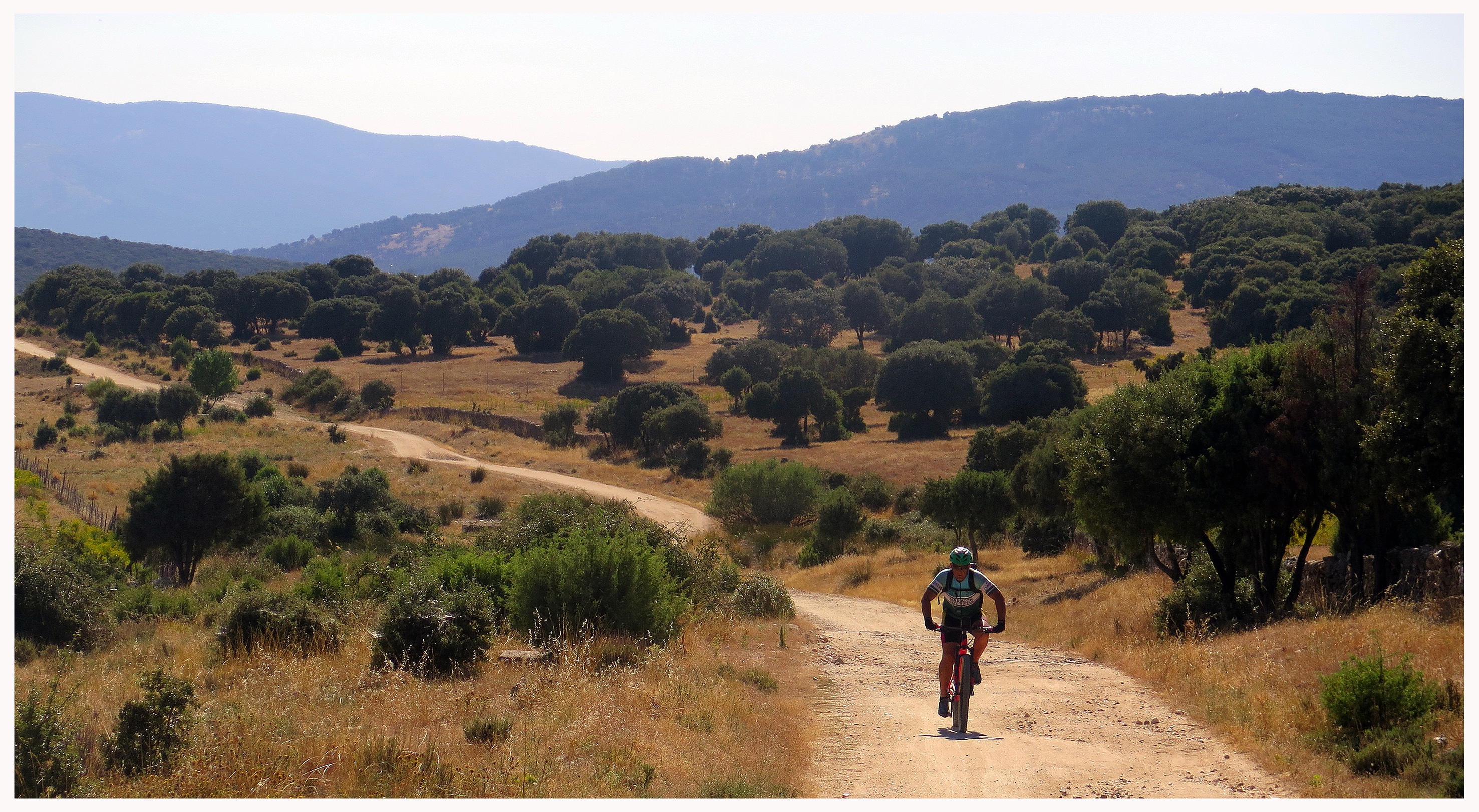 Kilómetro 4 de la Ruta Verde Manzanares Moralzarzal Villalba