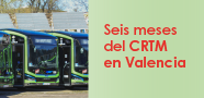 Se cumplen seis meses de ayuda de la Comunidad de Madrid a la movilidad en Valencia por la DANA